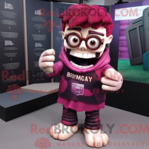 Magenta Graveyard mascot...
