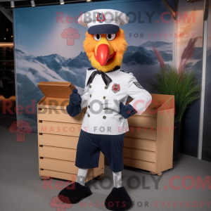Figura de máscara de galo...