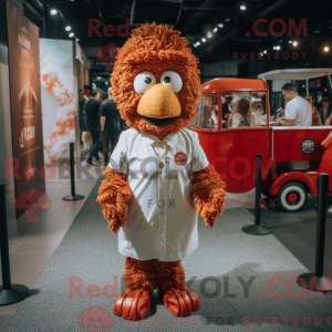 Rust Fried Chicken mascot...