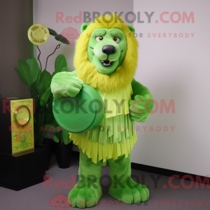 Lime Green Lion...