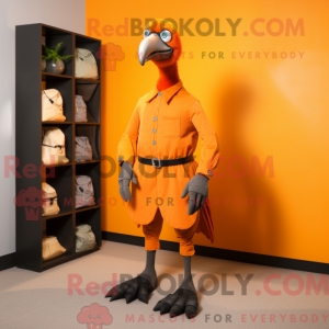 Orangefarbener...