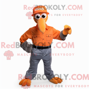 Postava maskota Orange Dodo...