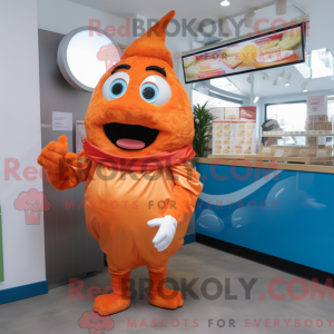 Personaggio mascotte Orange...