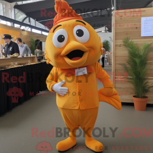 Personaggio mascotte Orange...
