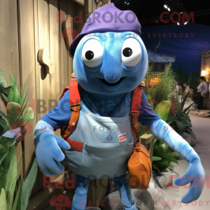 Disfraz de mascota cangrejo...