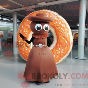 Rust Donut-maskotdraktfigur...