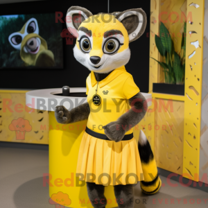 Citrongul Civet maskot...
