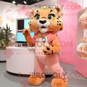 Postava maskota Peach...