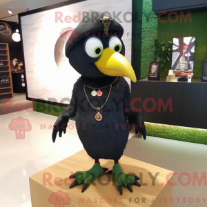 Olive Crow-maskotdraktfigur...