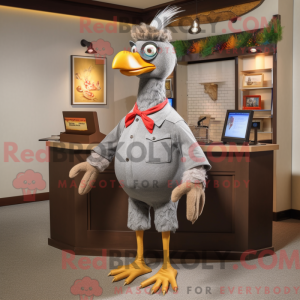 Postava maskota Grey Hens...