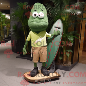 Forest Green Surfboard...