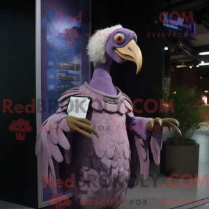 Lavender Vulture mascot...