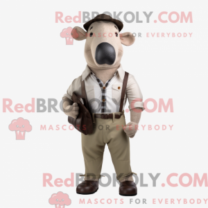 Figura de máscara de anta...