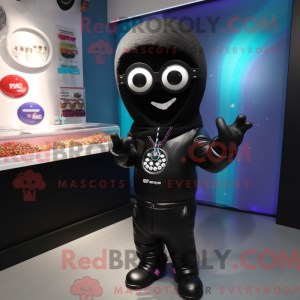 Costume mascotte de Black...