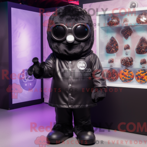 Postava maskota Black Candy...