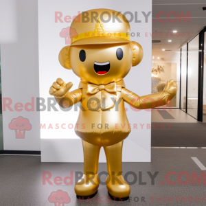 Gold Love Letter mascot...