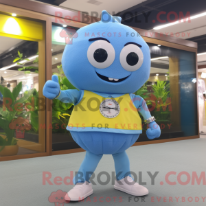 Sky Blue Lemon mascot...