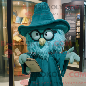 Postava maskota Teal Witch...
