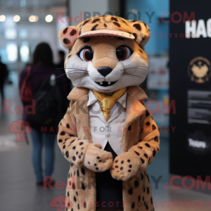 Cheetah mascot costume...