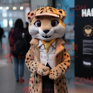 Cheetah mascotte kostuum...