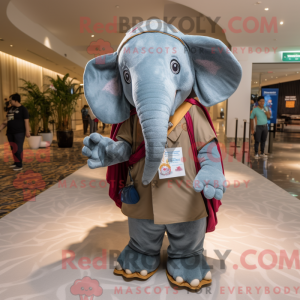 Elephant mascot costume...
