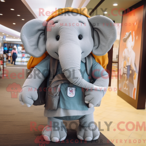 Elephant mascot costume...