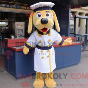 Navy Hot Dog-maskotsfigur...