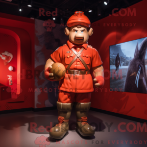 Red Army Soldier mascot...