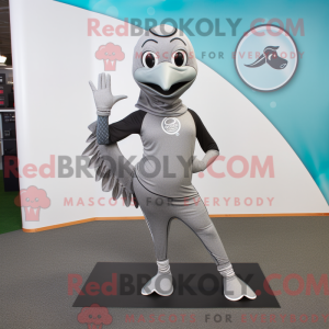 Silver Blackbird mascot...