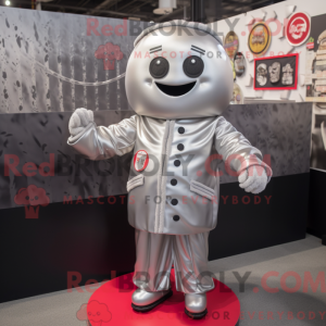 Silver Ramen mascot costume...