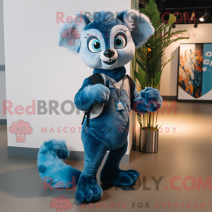 Disfraz de mascota Lemur...