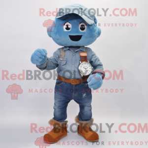 Rust blomkål maskot kostume...