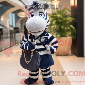 Figura de máscara de zebra...