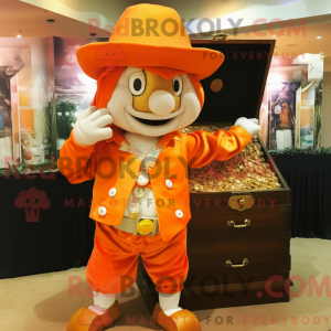 Postava maskota Orange...
