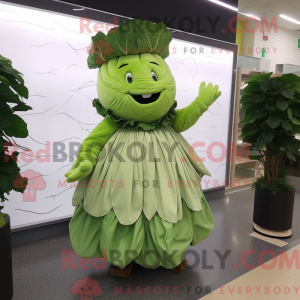 Olive Cabbage mascot...