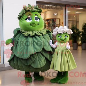 Postava maskota Olive...