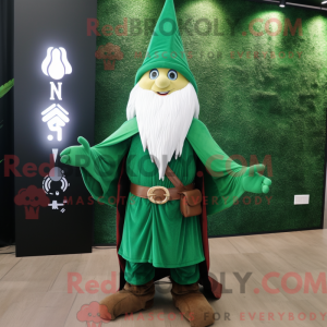 Forest Green Wizard mascot...
