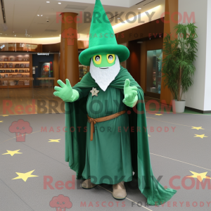 Forest Green Wizard maskot...