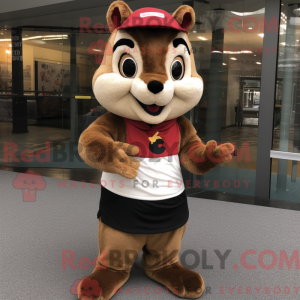 Chipmunk mascot costume...