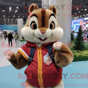 Chipmunk mascot costume...