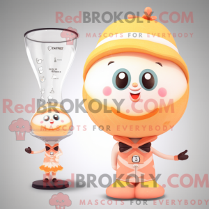Peach Hourglass maskot...
