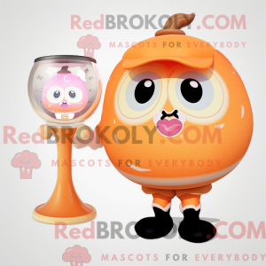 Peach Hourglass maskot...