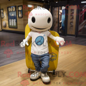 Creme Skateboard maskot...