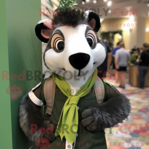 Postava maskota Olive Skunk...