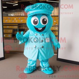 Turquoise Chocolates mascot...