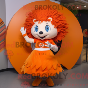 Orangefarbener...