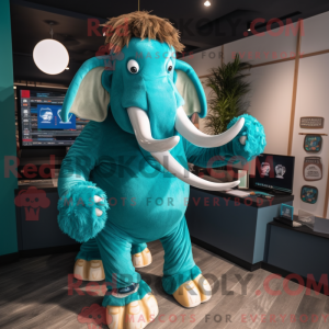 Turkis Mammoth maskot...