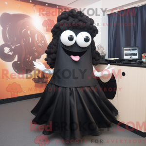 Black Fried Calamari mascot...