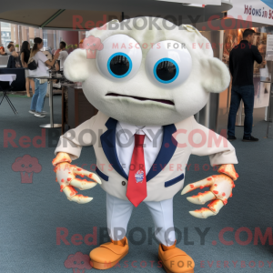 White Crab Cakes mascot...