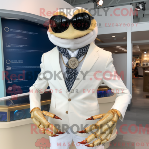 White Crab Cakes mascot...